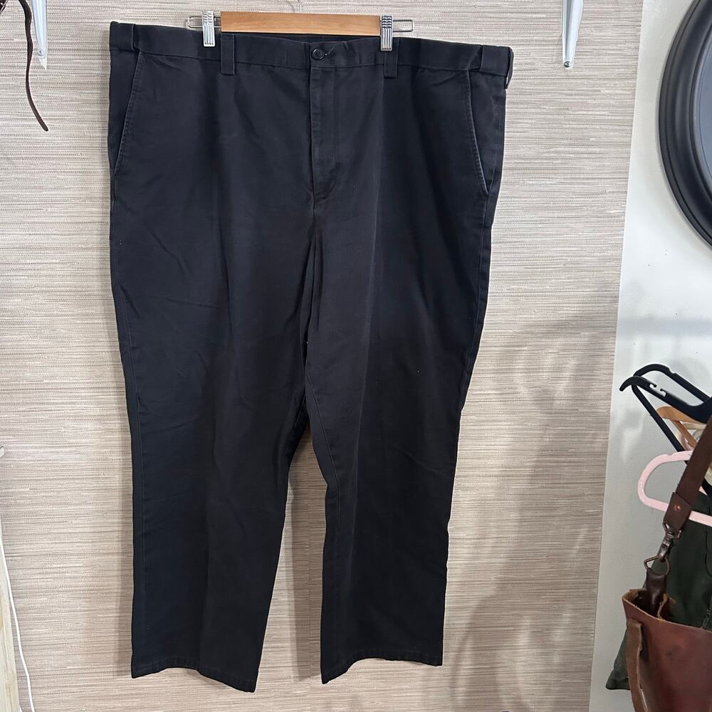 King Size Men's Black Dress pants size 50/30